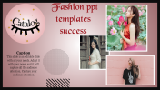 Free - Best Fashion PPT Templates Slide Designs With One Node